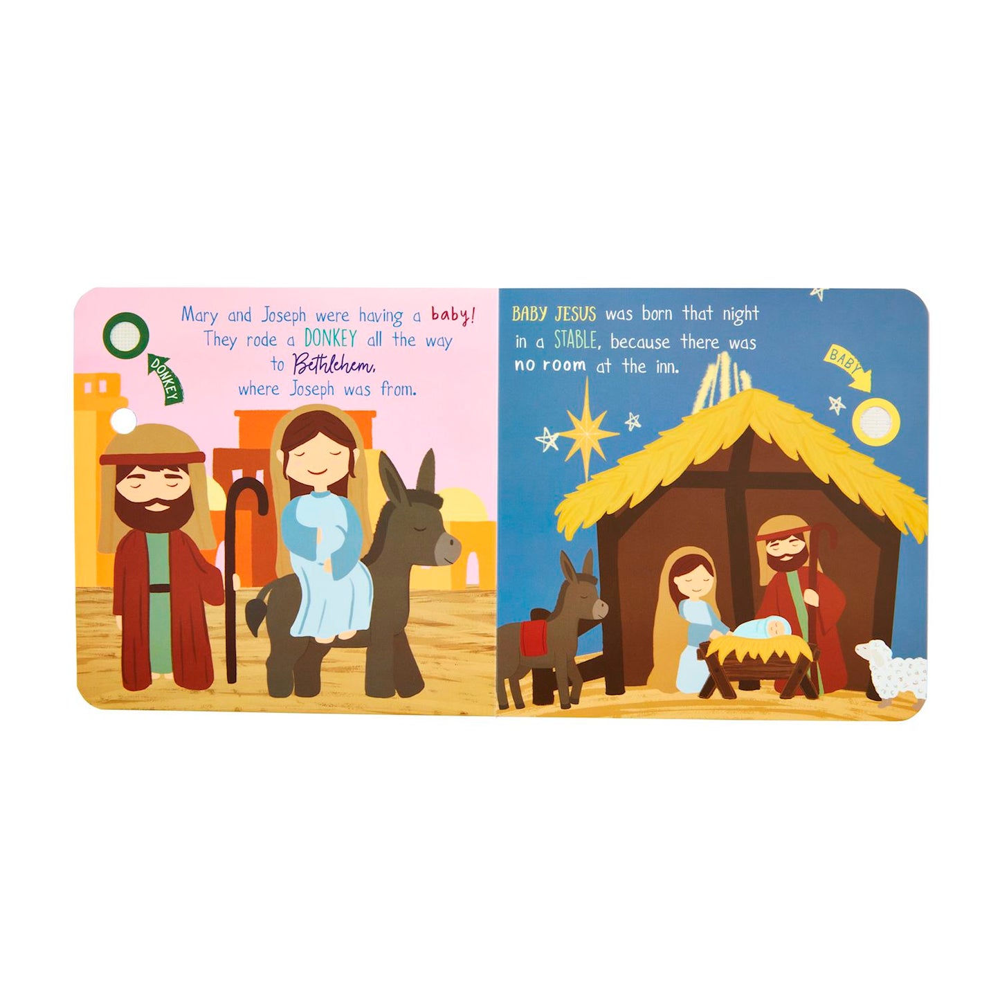 Mudpie Sound Nativity Book