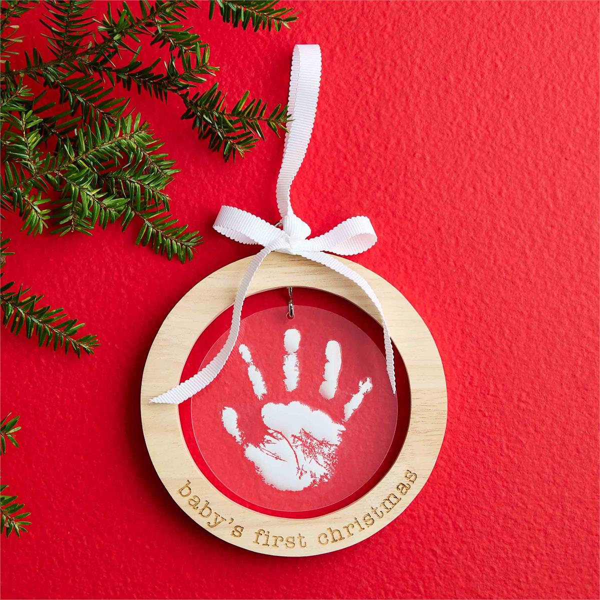 Mudpie Handprint Ornament