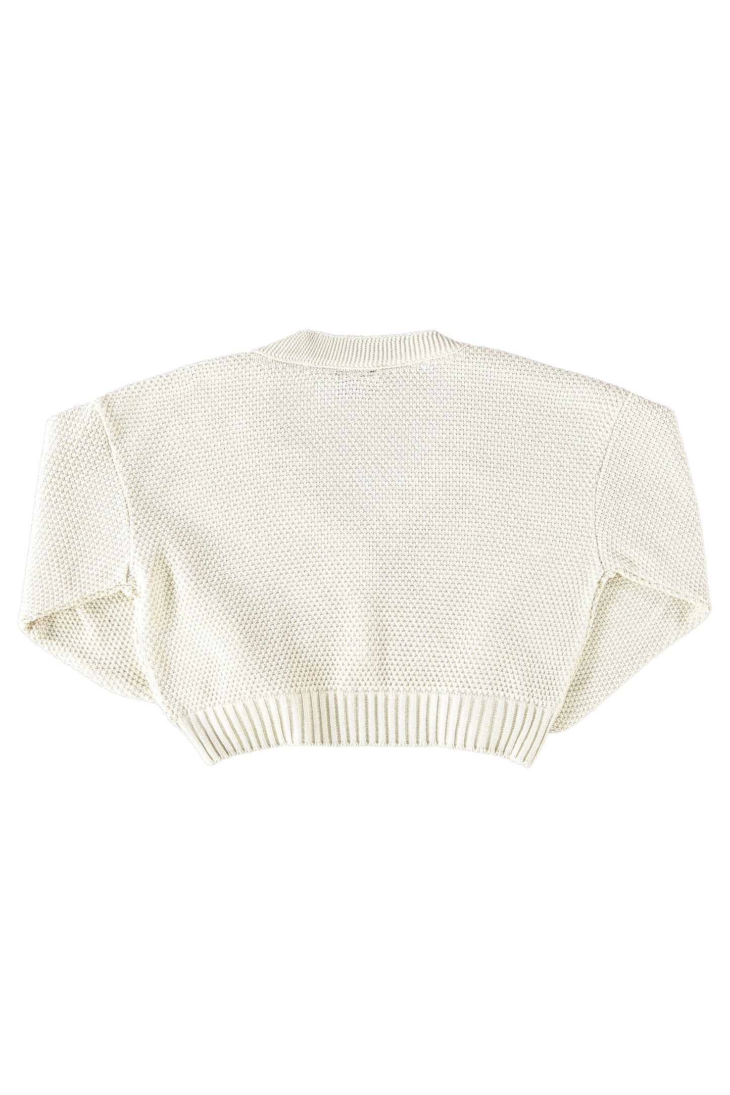 Gloss Cropped Cardigan