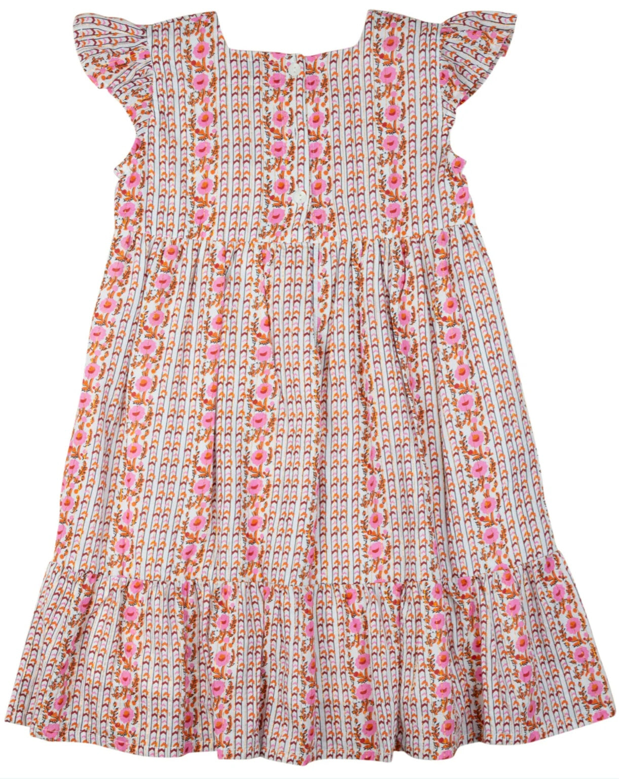Smockingbird Gold Lurex Dress