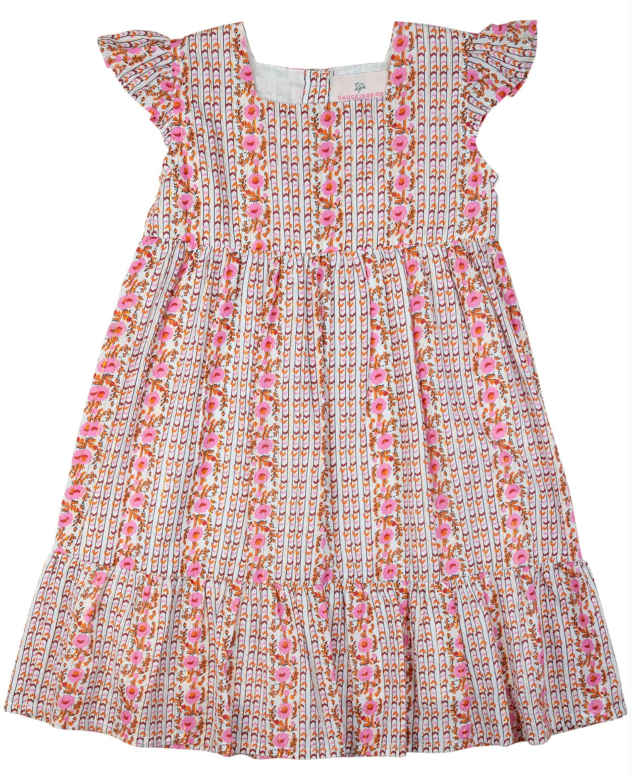 Smockingbird Gold Lurex Dress