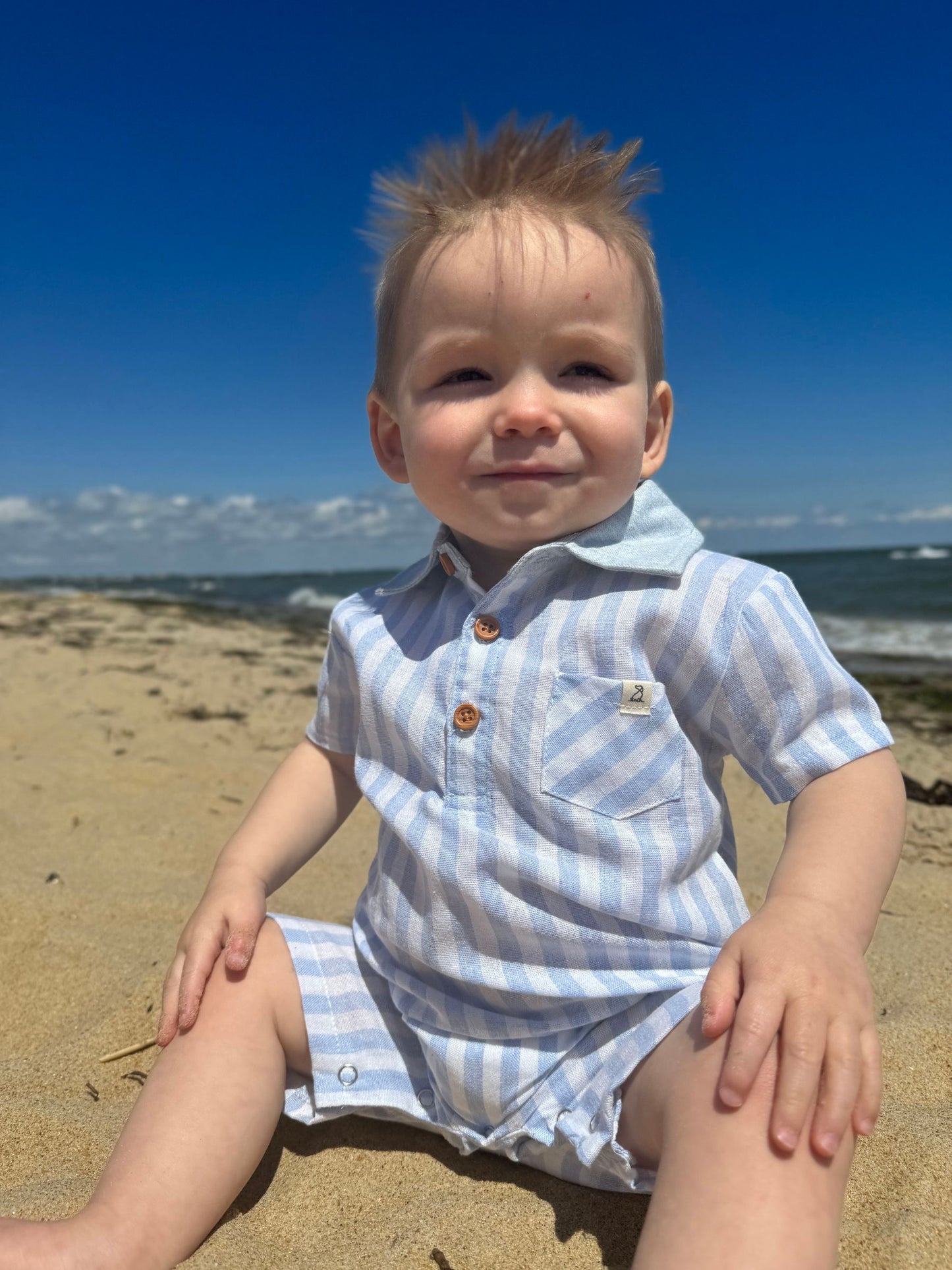 Me&Henry Sandy Romper