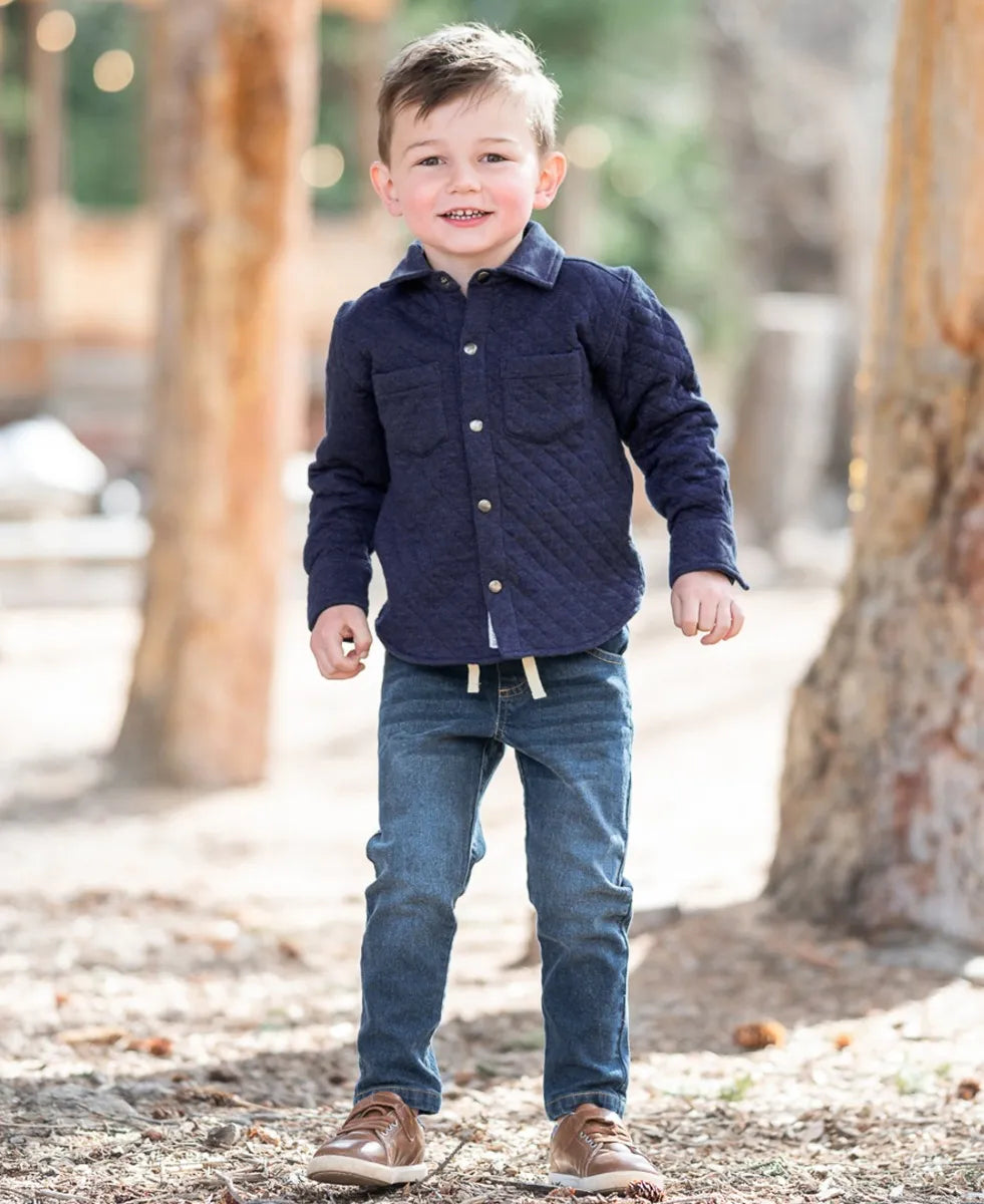 RuggedButts Quilted Shacket