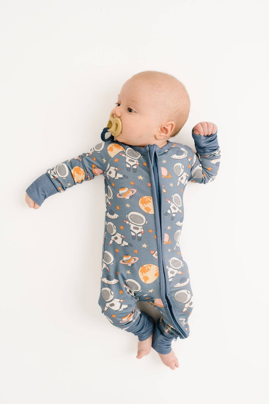 Little One Astronaut Footie