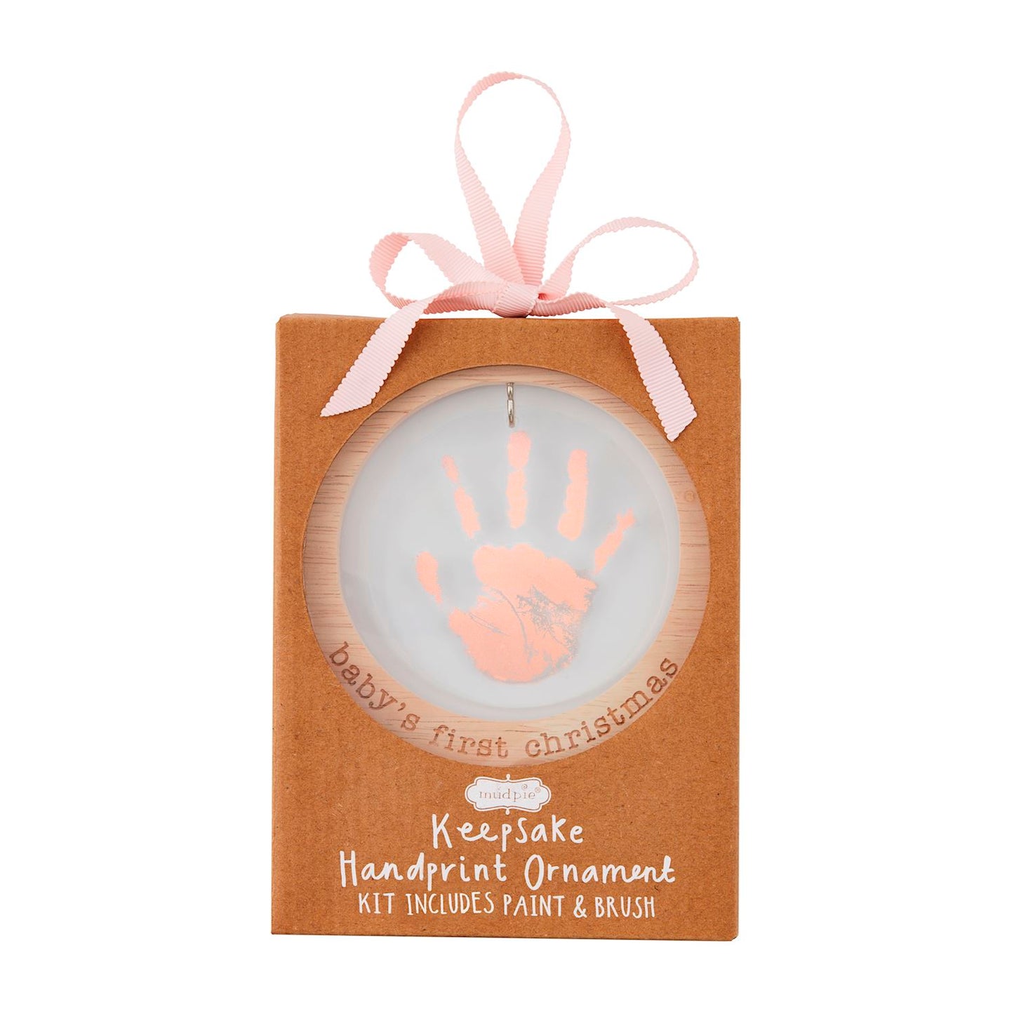 Mudpie Handprint Ornament