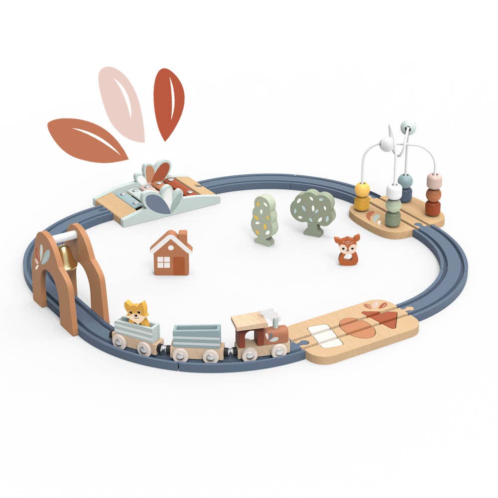 Speedy Monkey Railway Set