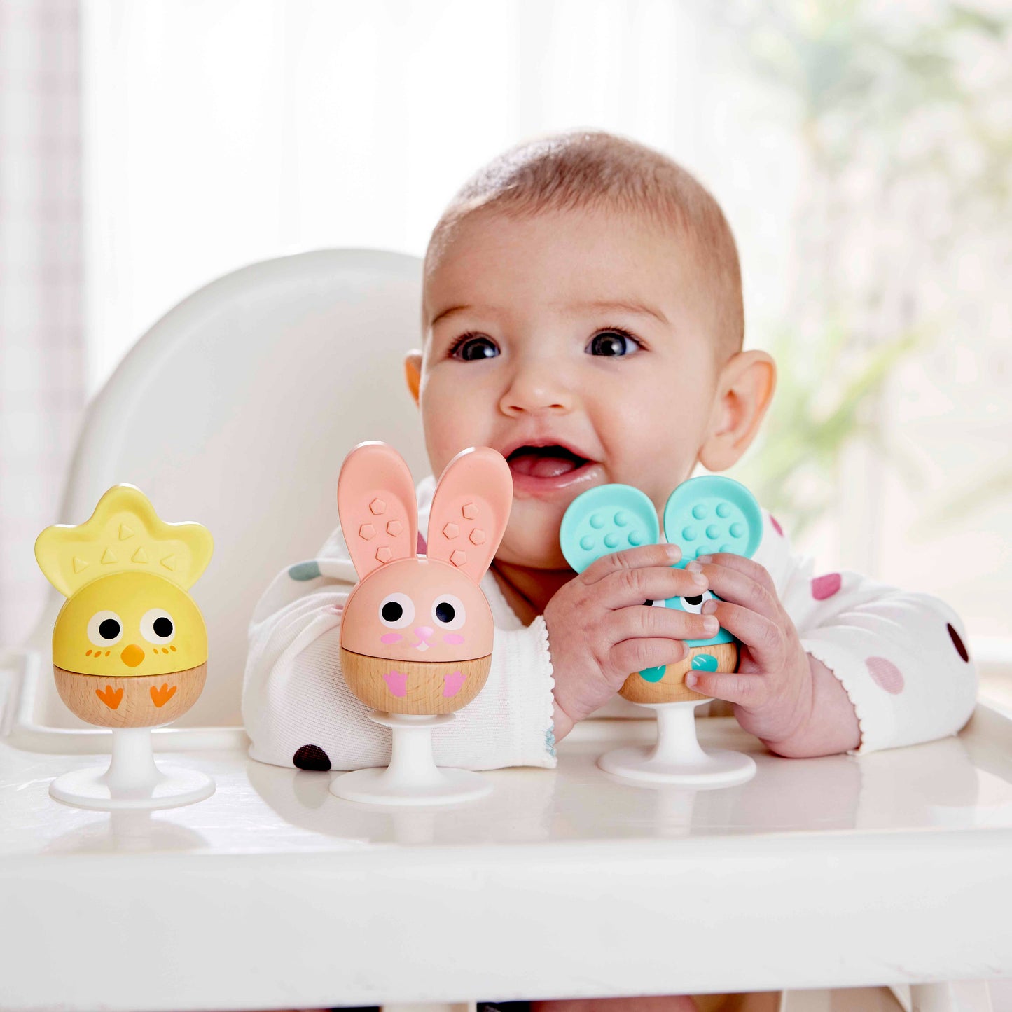 Hape Critter Rattle Trio
