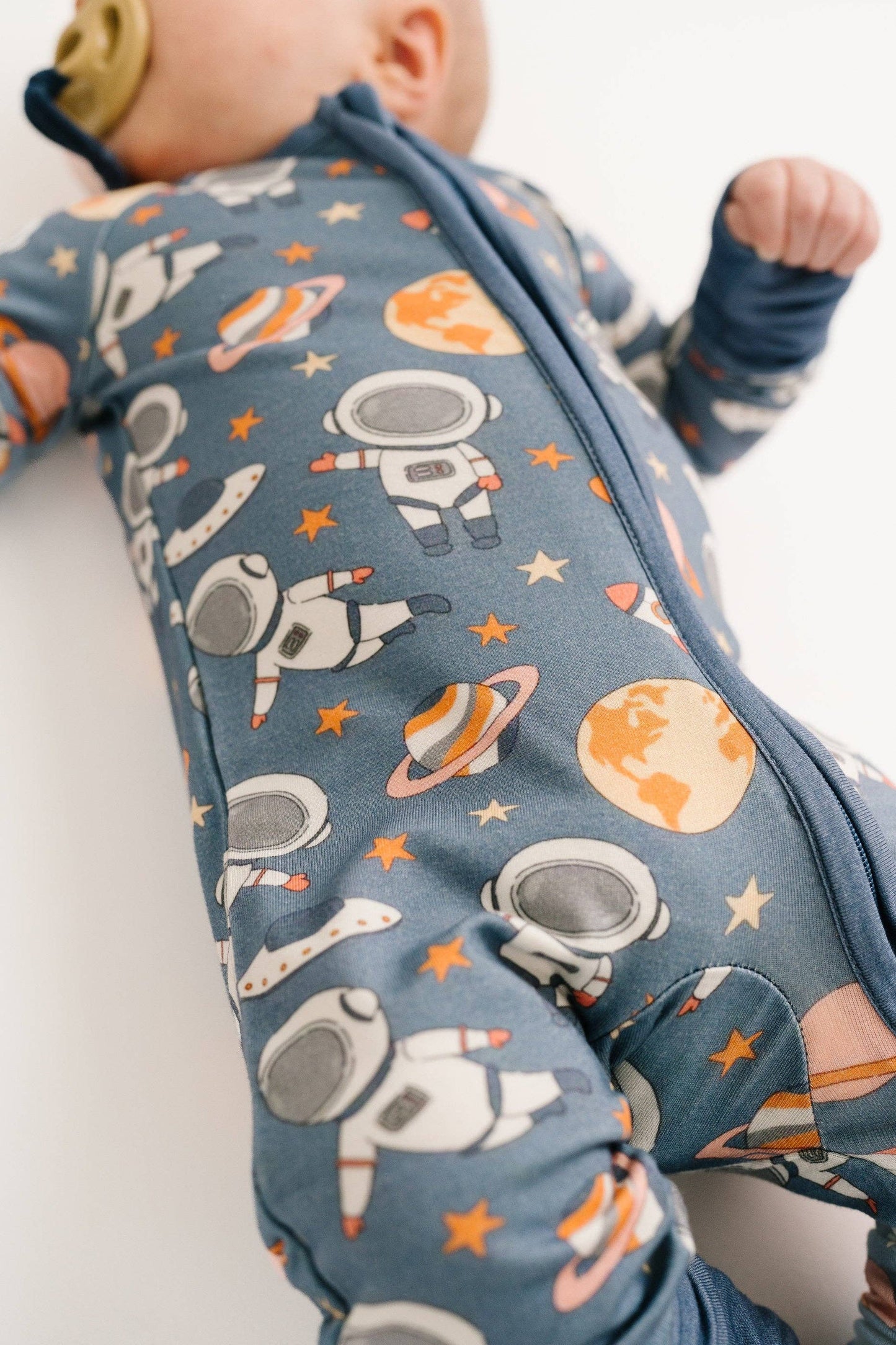 Little One Astronaut Footie