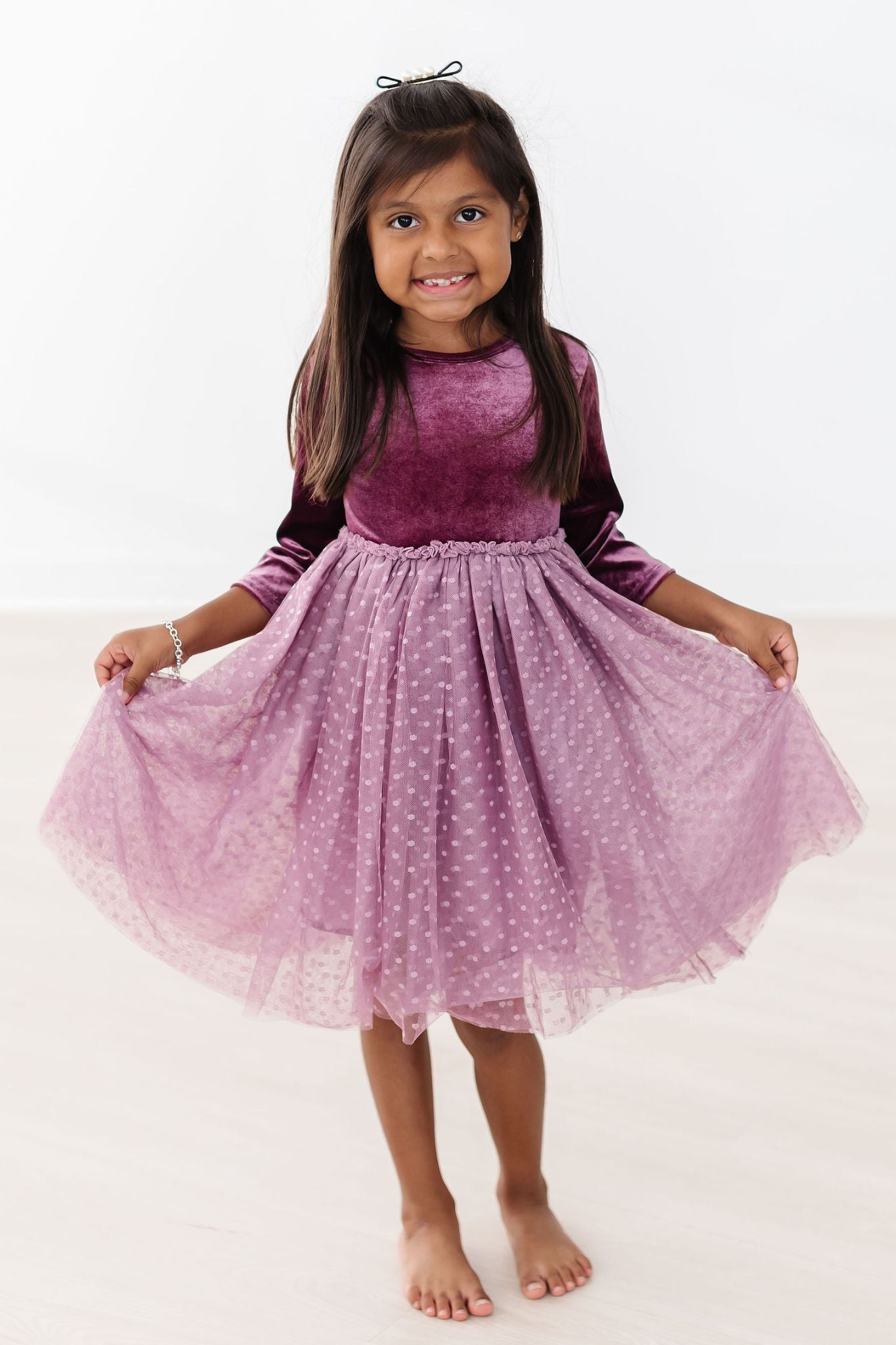 Mila & Rose Velvet Tutu Twirl Dress