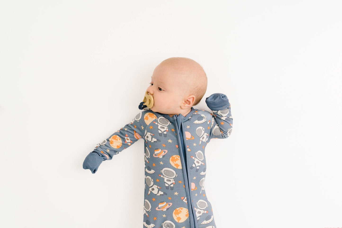 Little One Astronaut Footie