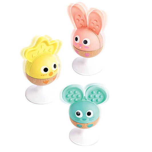 Hape Critter Rattle Trio