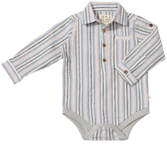 Me & Henry Multicolor Jasper Onesie