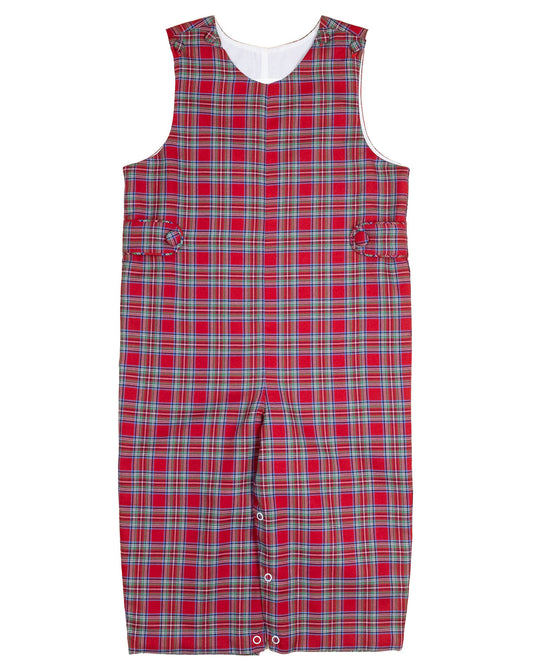 Smockingbird Red Plaid Longall