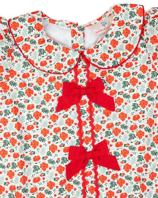 Smockingbird Floral Dress
