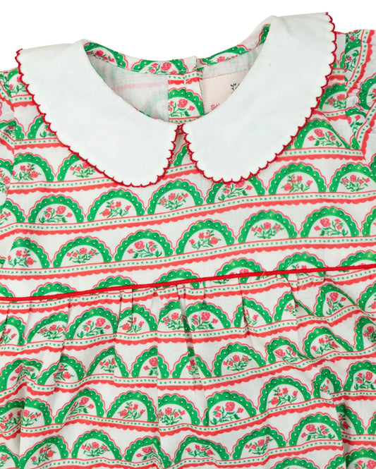 Smockingbird Scalloped Dress