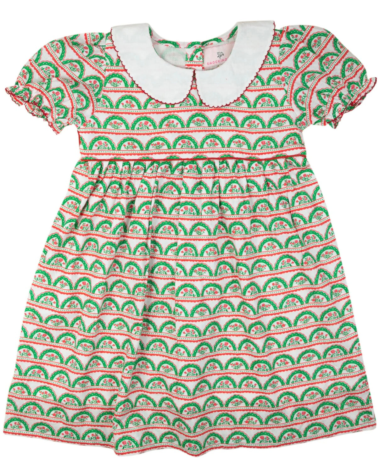 Smockingbird Scalloped Dress