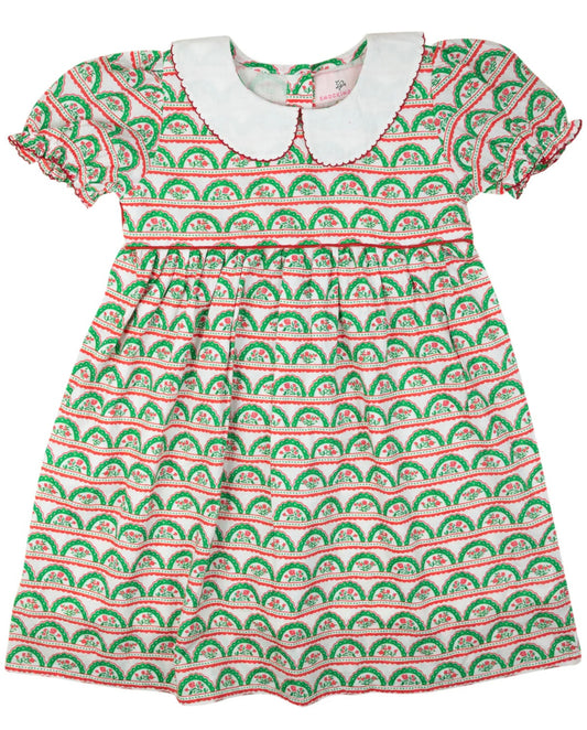 Smockingbird Scalloped Dress