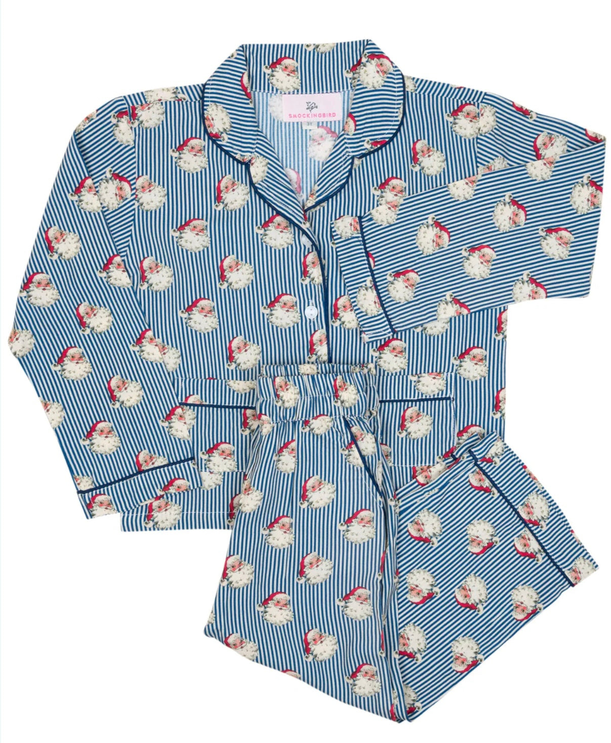 Smockingbird Vintage Santa Pajama