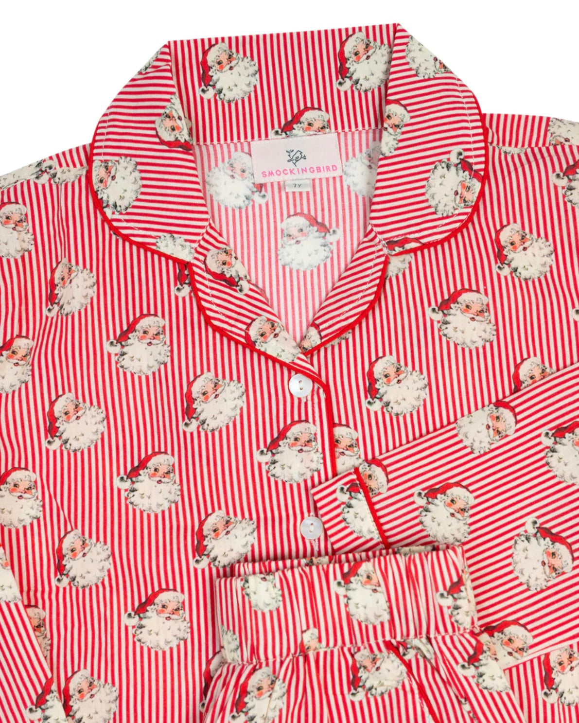 Smockingbird Vintage Santa Pajama