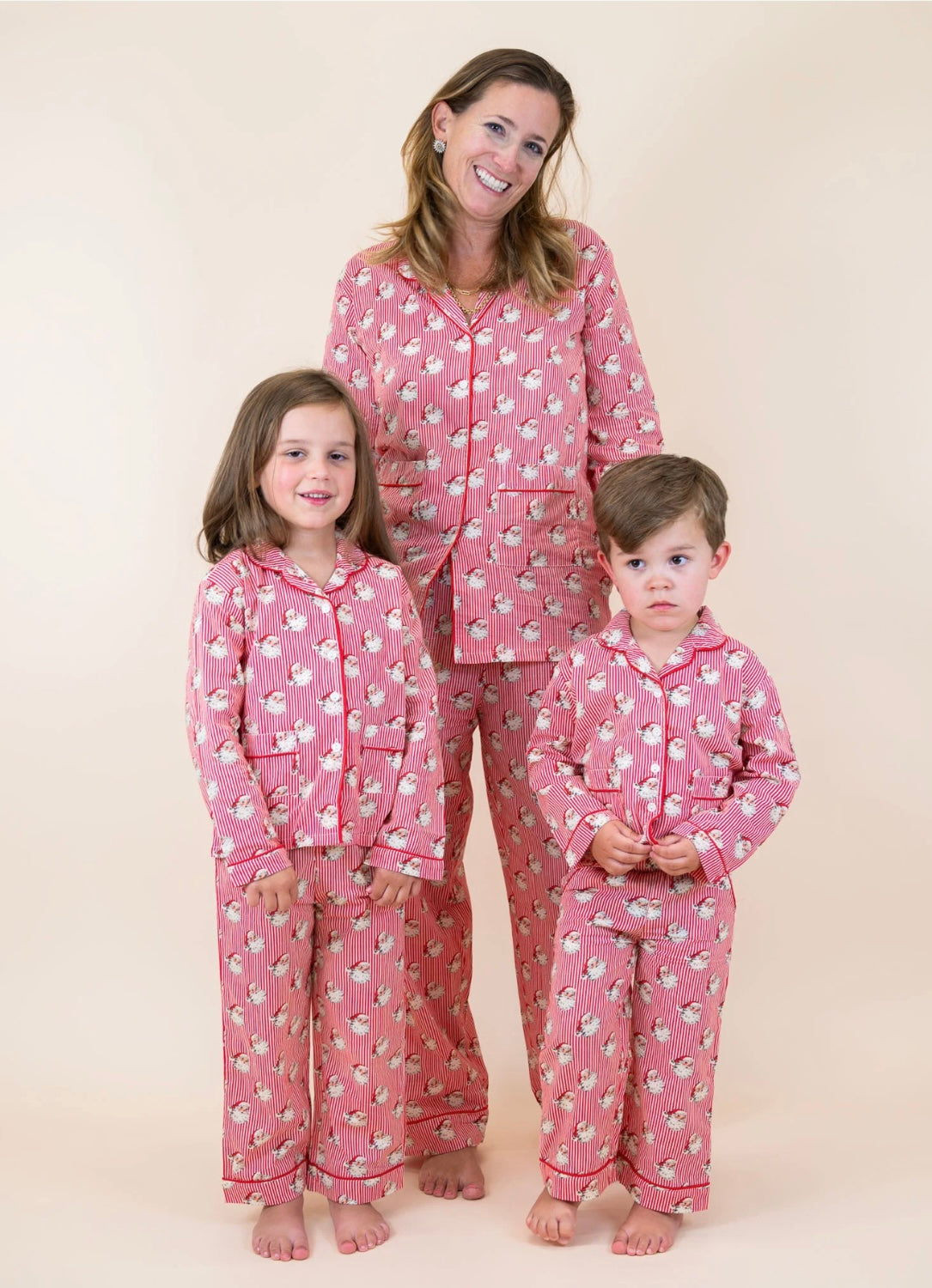 Smockingbird Vintage Santa Pajama