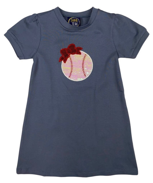 Emma Jean Baseball Dress