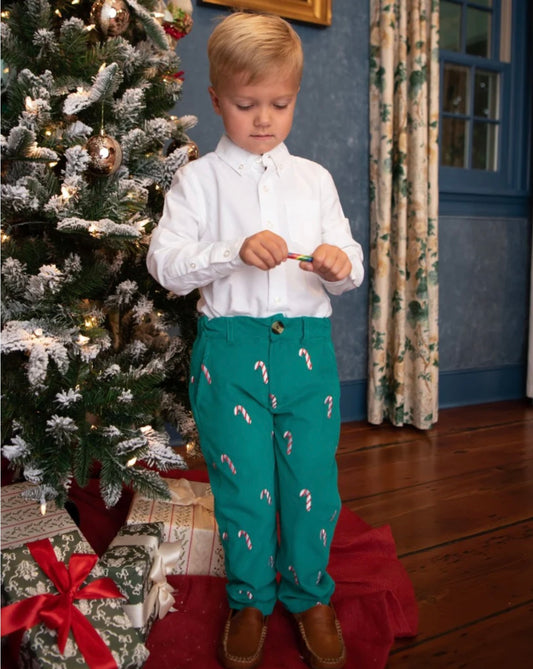 Smockingbird Candy Cane Pants