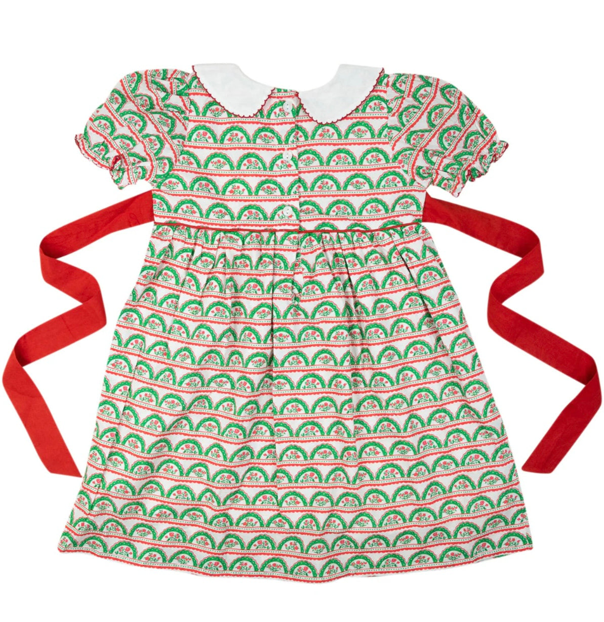 Smockingbird Scalloped Dress