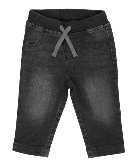 RuggedButts Black Pull-on Jeans