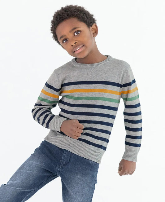 RuggedButts LS Stripe Sweater