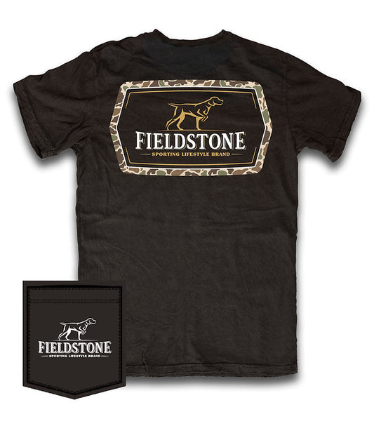 Fieldstone T-Shirt Camo Logo