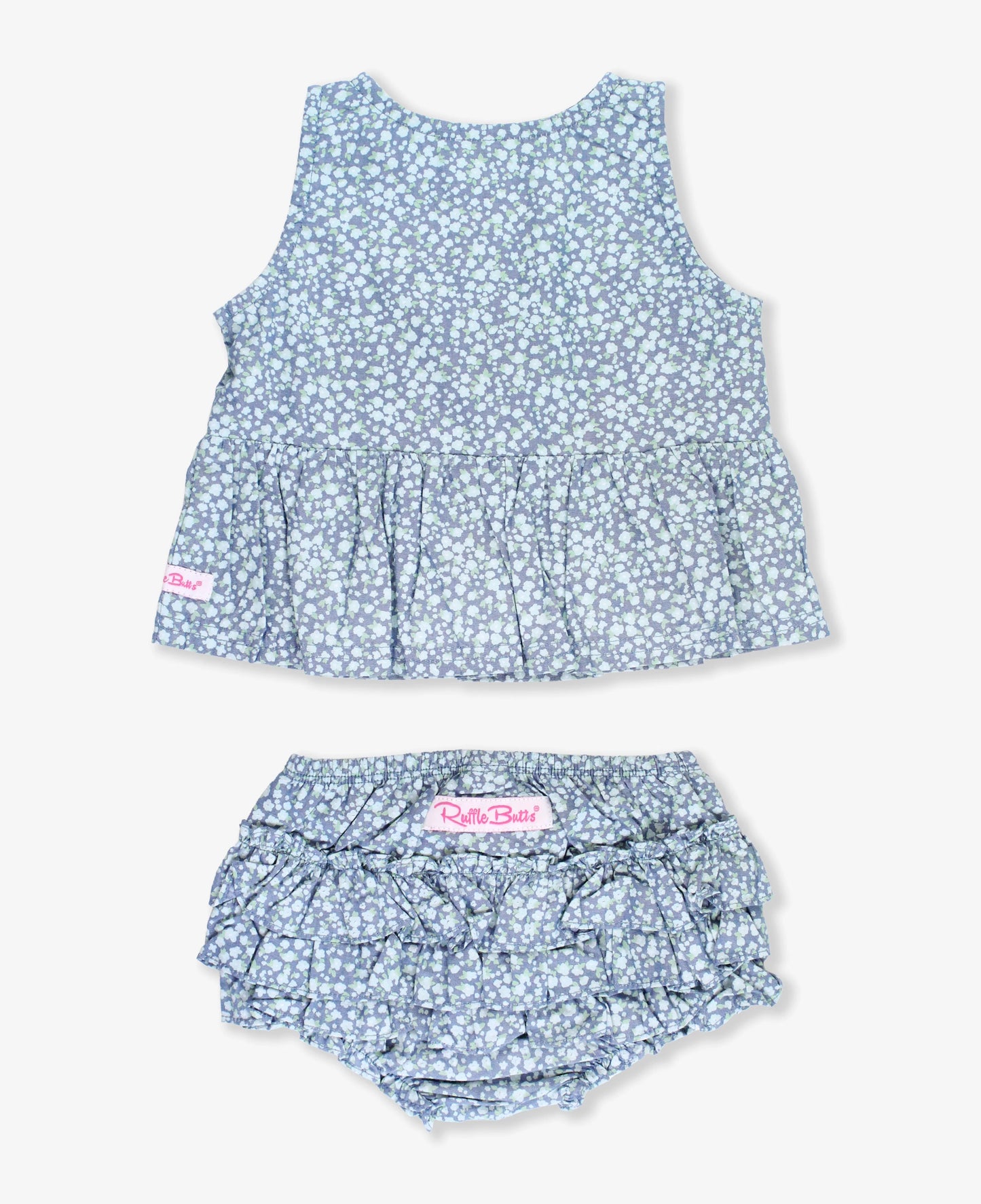 Rufflebutts Button Up Bloomer Set