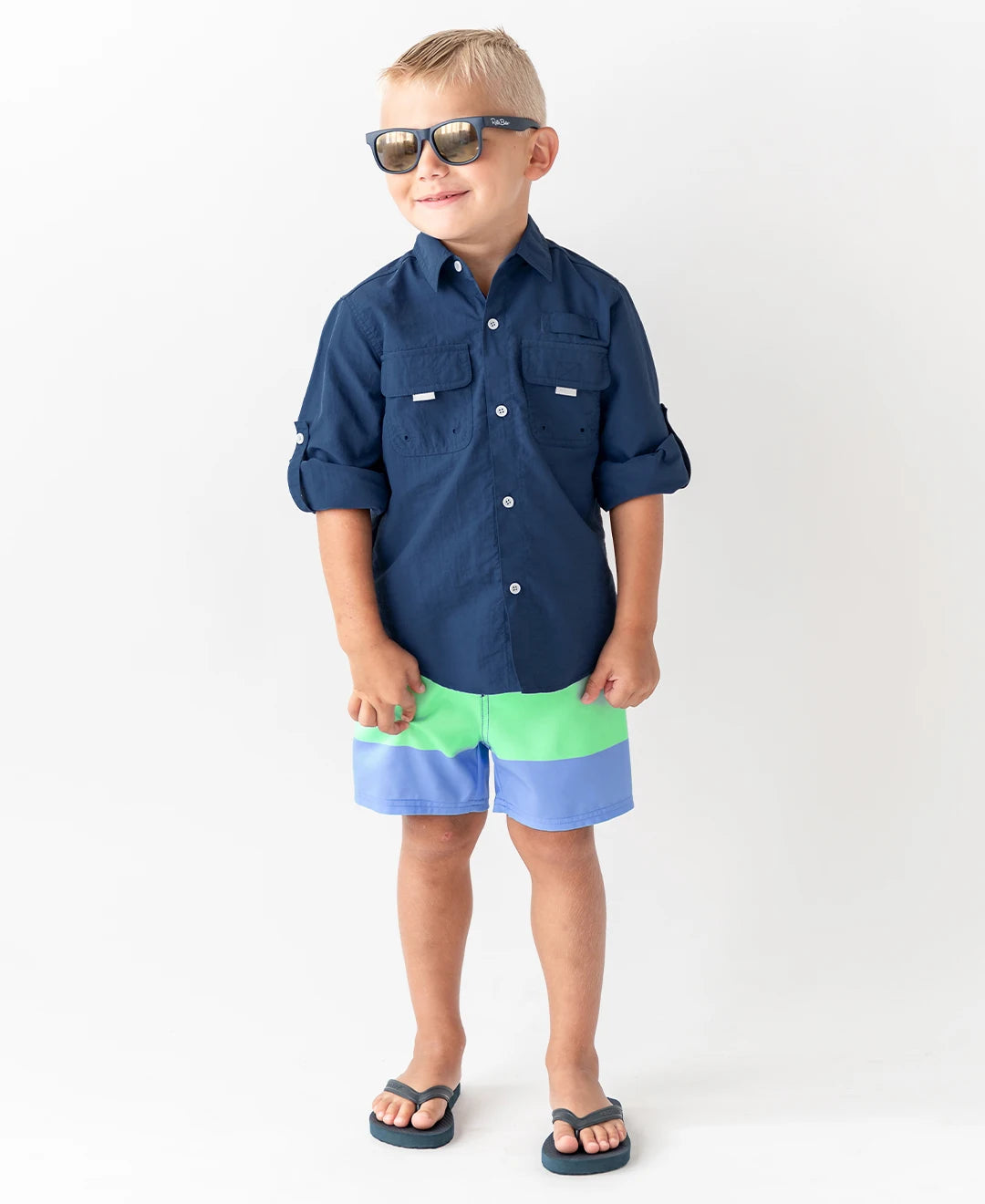 Ruggedbutts Button Down Navy