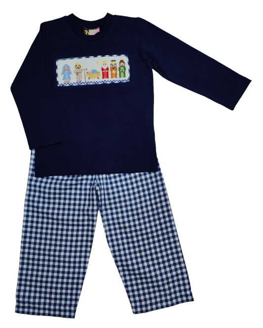 Banana Split Nativity Pants Set