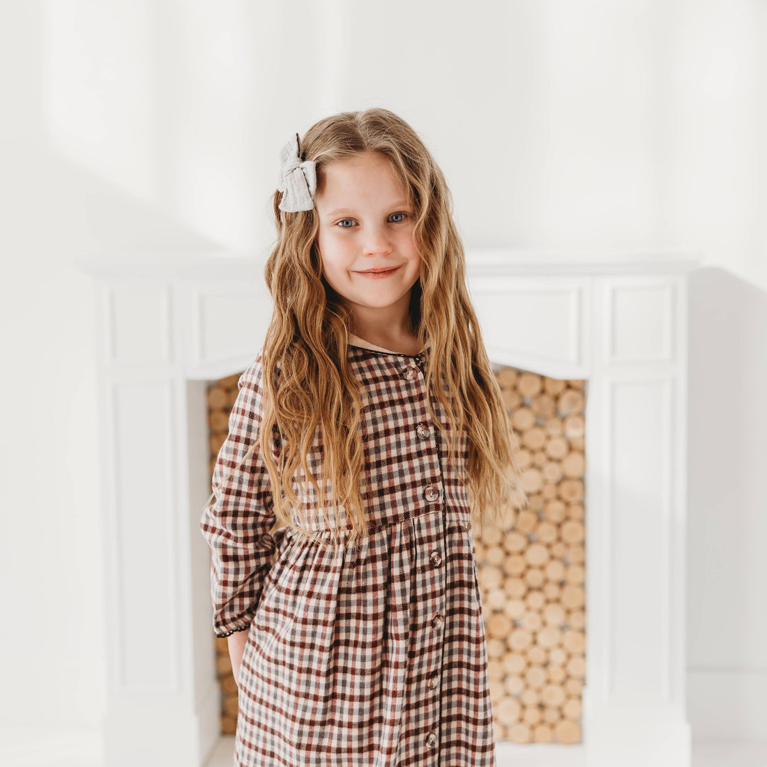 Larili Gingham Sailor Dress