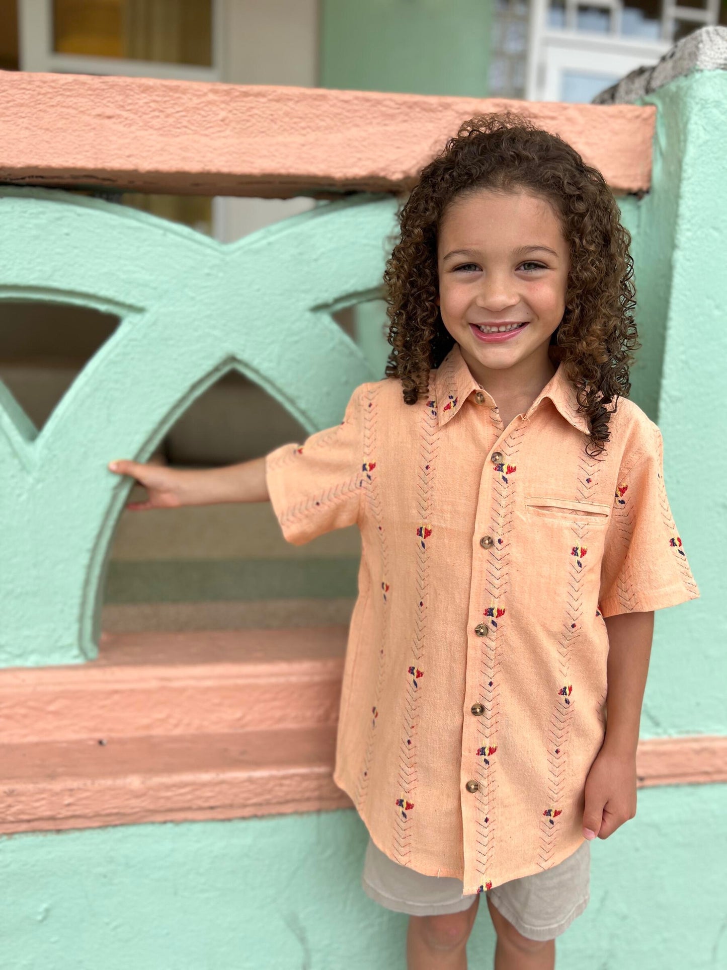 Poppet Orange SS Shirt