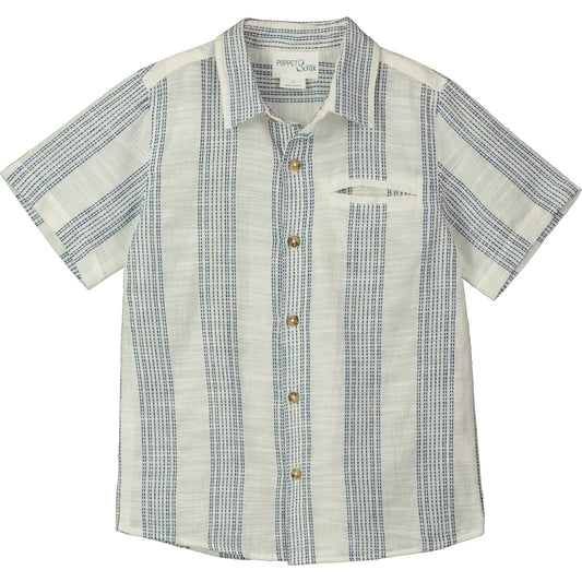 Poppet Blue Stripe Shirt