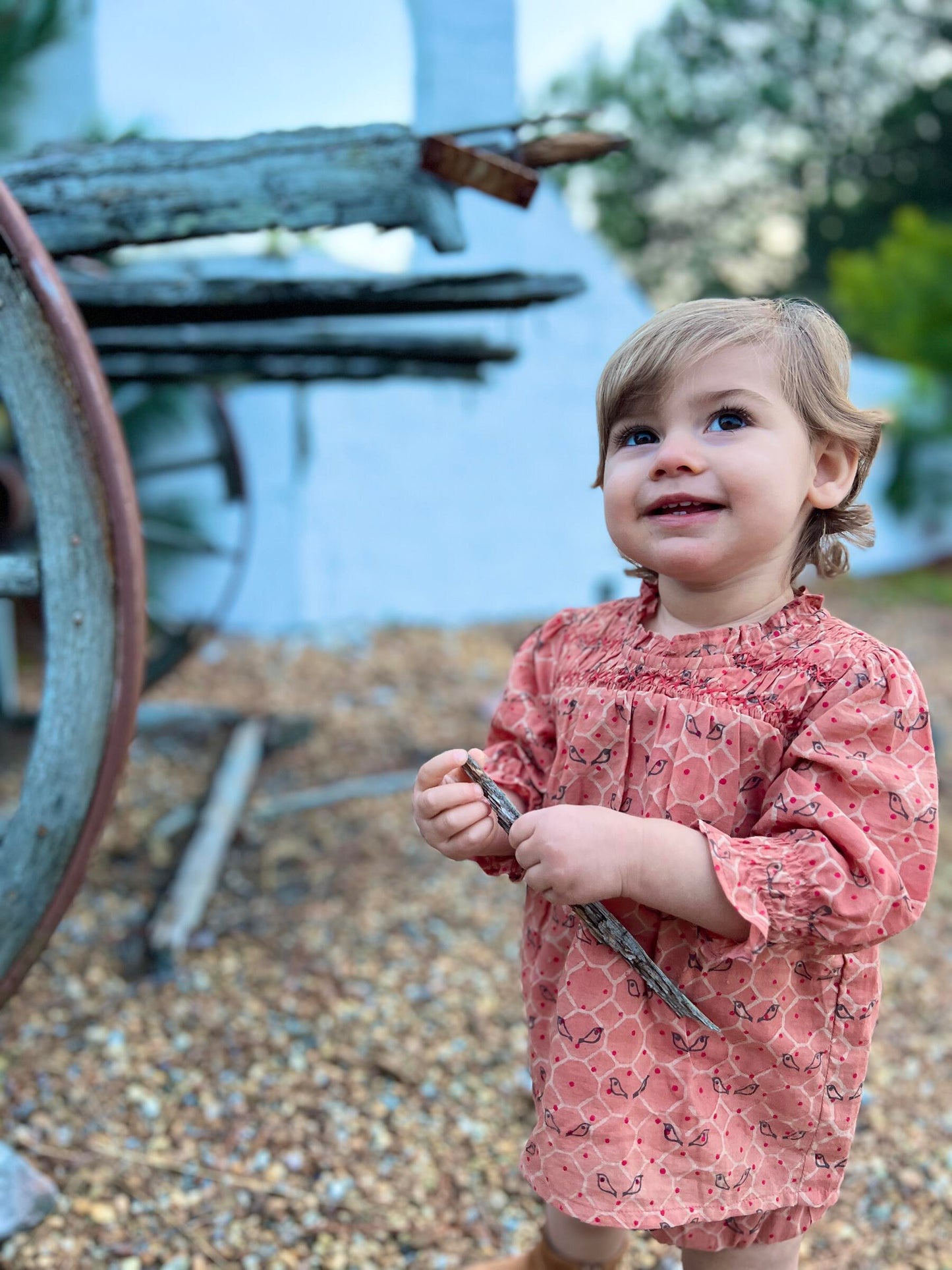 Poppet Smocked Bloomer Set