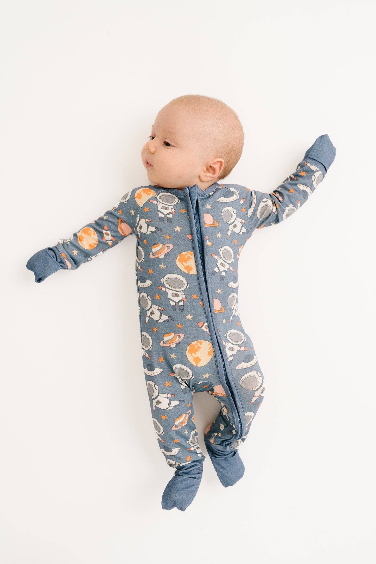 Little One Astronaut Footie